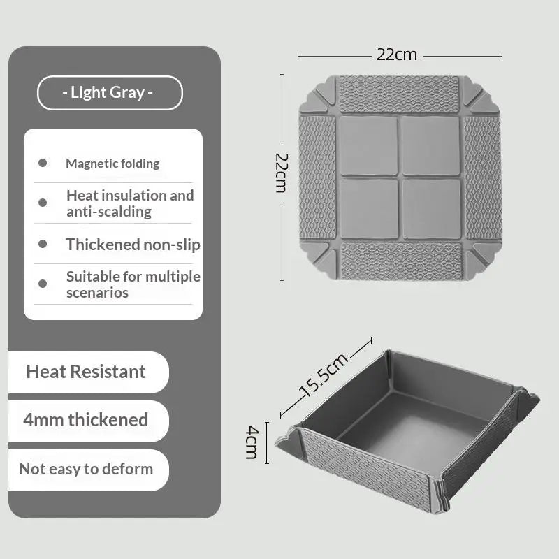 SnapTrivet – Foldable Magnetic Trivet & Cutting Board