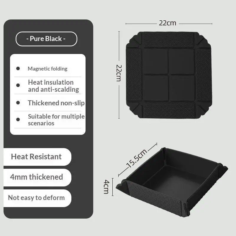 SnapTrivet – Foldable Magnetic Trivet & Cutting Board