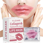 Pink Collagen Lip Mask Patches – Hydrating & Moisturising Lip Treatment (20 Pack)