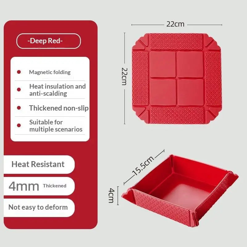 SnapTrivet – Foldable Magnetic Trivet & Cutting Board