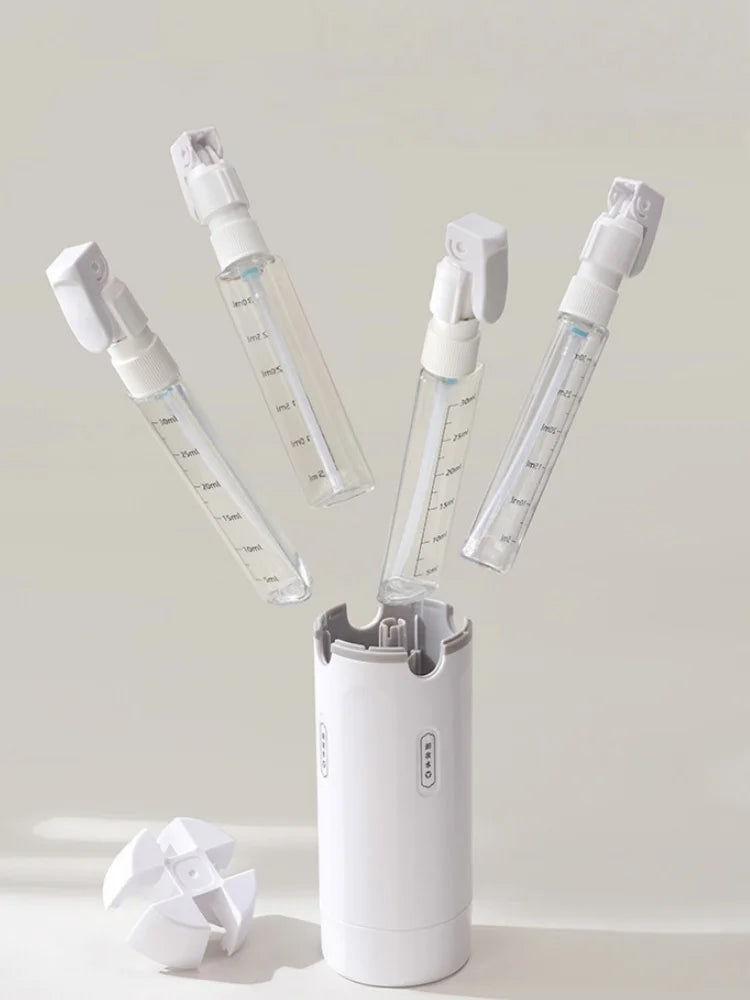 4-in-1 Refillable Travel Dispenser Bottle