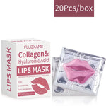 Pink Collagen Lip Mask Patches – Hydrating & Moisturising Lip Treatment (20 Pack)