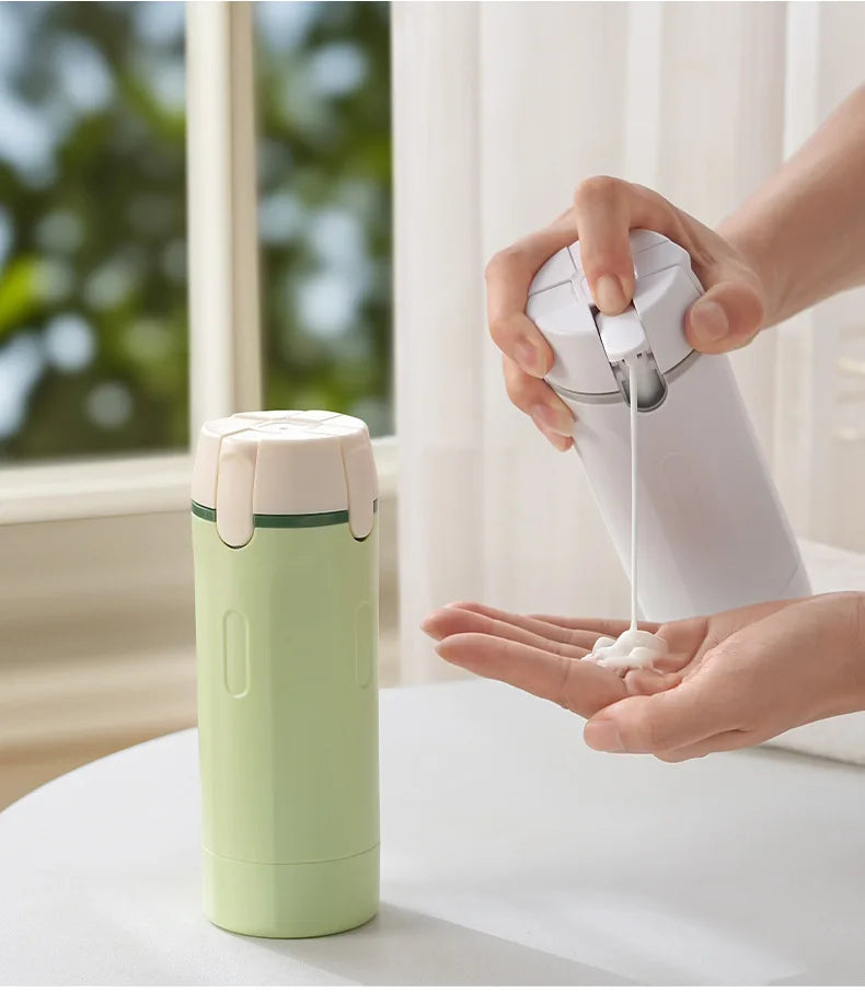 4-in-1 Refillable Travel Dispenser Bottle